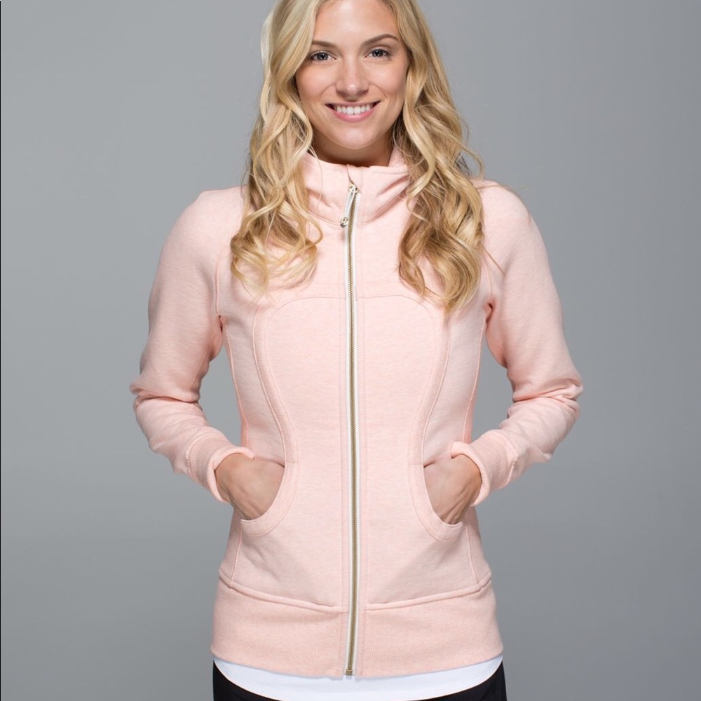 Lululemon scuba in blush quartz size 12